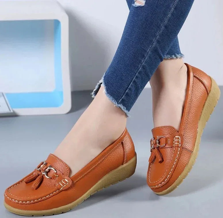 Women's Soft Sole Wedge Beanie Shoes - DanaFashionstore