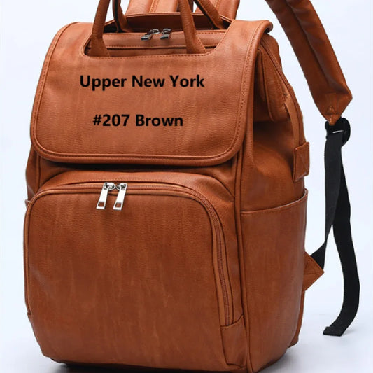 Large Capacity Multifunctional Shoulder PU Backpack - DanaFashionstore