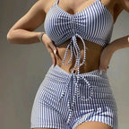 Women's High Waist Split Bikini Swimsuit - DanaFashionstore