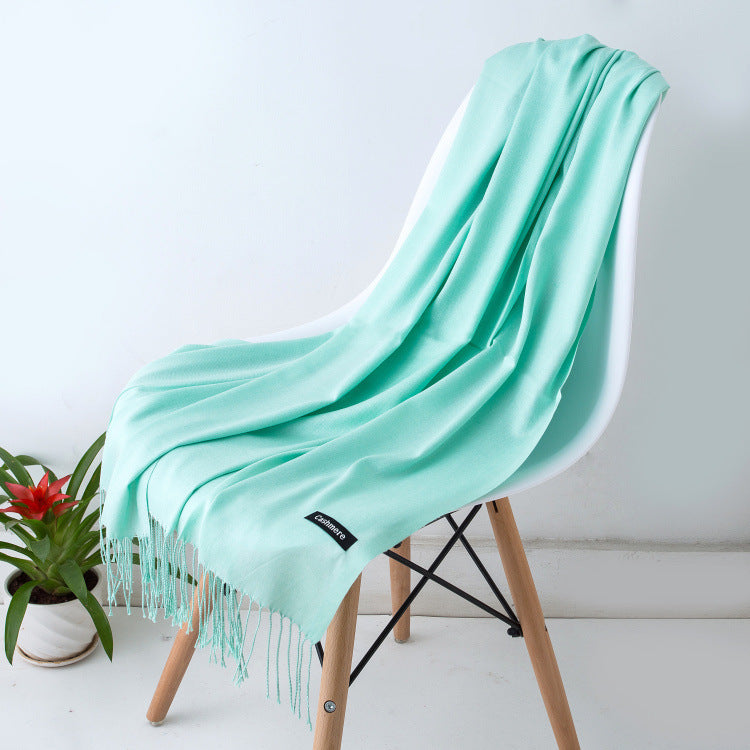 Thin Spring And Summer Long Air-conditioned Shawl