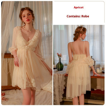 Apricot Outerwear Gown
