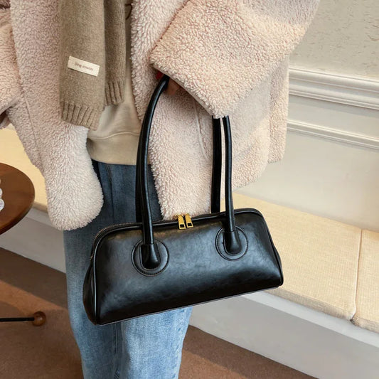 Ladies Simple And Casual Fashion Handbag Shoulder - DanaFashionstore