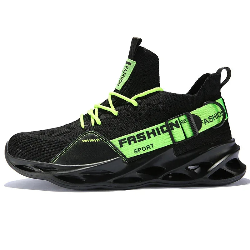 Casual sneakers flying woven mesh shoes - DanaFashionstore