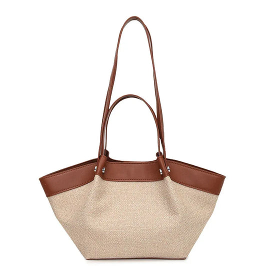 Women's Large-capacity Casual Pleated Tote Handbag - DanaFashionstore