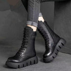 Fleece-lined Thick Cotton Mid-calf Women's Single Boots - DanaFashionstore