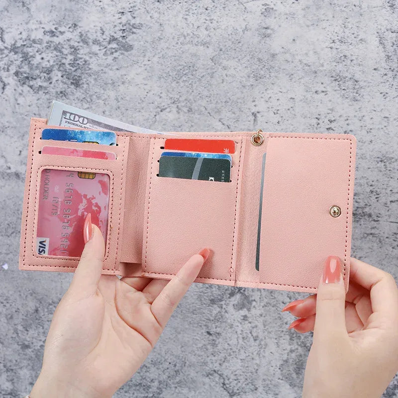 Creative Fashion Wallet Student Buckle Zero Wallet - DanaFashionstore