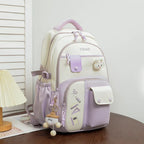 Large Capacity Fashion Color Contrast Stitching Korean Style Western Style Casual Bag - DanaFashionstore