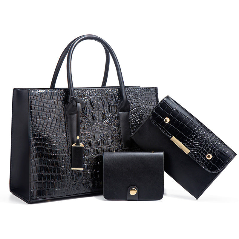 Women's Handbag Shoulder Bag Three-piece Set - Dana Fashion