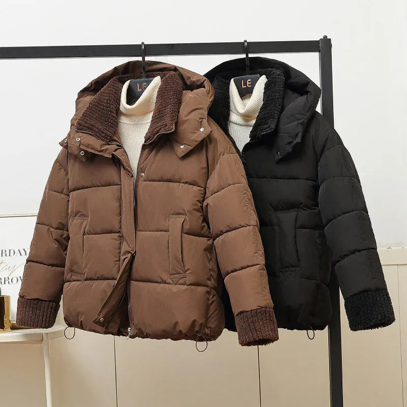 Hooded Padded Loose Cotton Jacket 2026 - Comfortable Winter Coat - DanaFashionstore