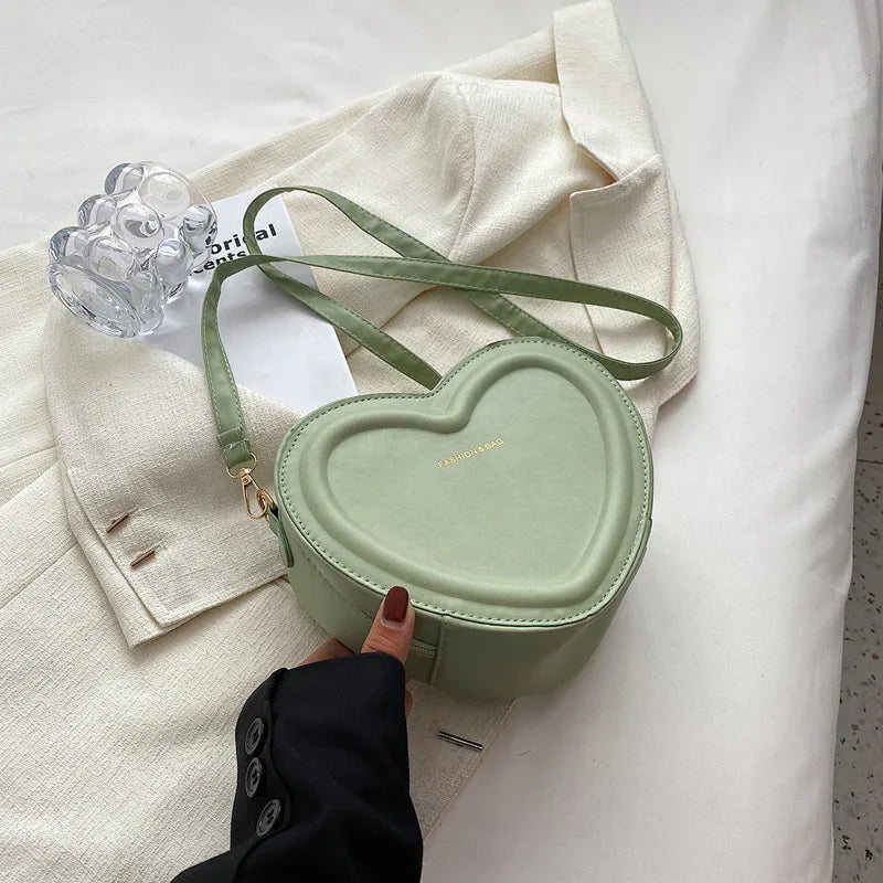 Fashion Heart Shaped Shoulder Messenger Bag - DanaFashionstore