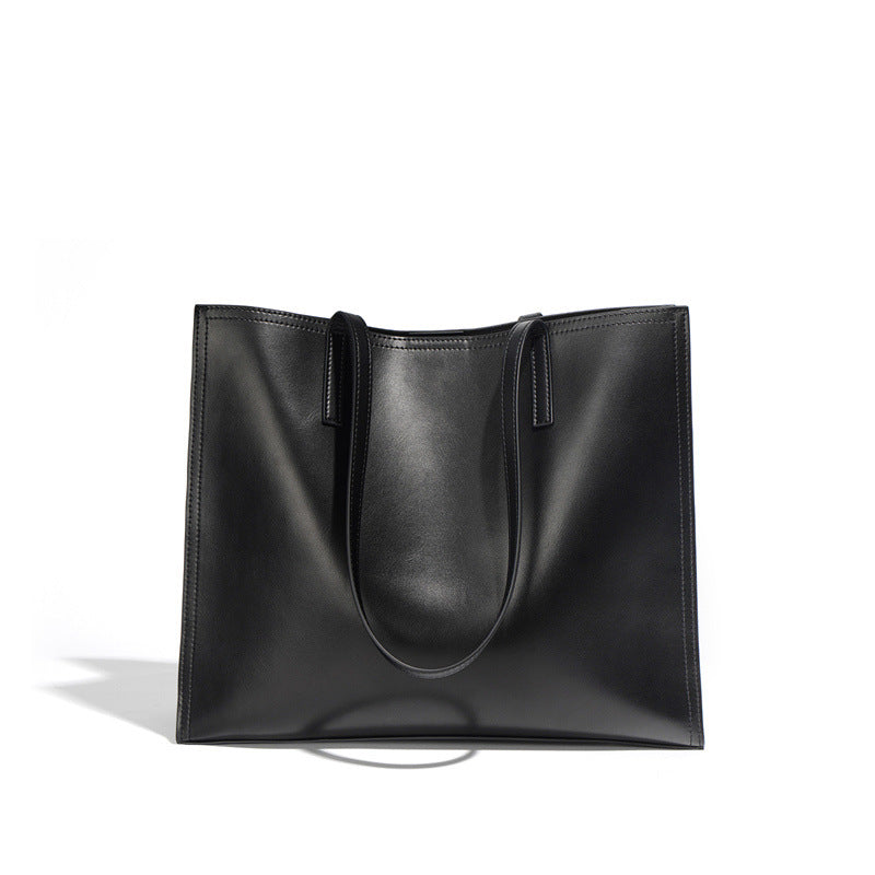 Women's Large-capacity High-grade One Shoulder Genuine Leather Handbag - Dana Fashion
