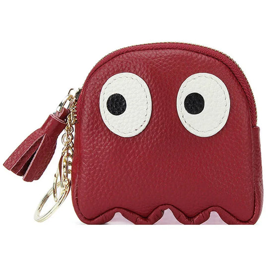 Genuine Leather Coin Purse Mini Cute Cowhide Coin Bag - DanaFashionstore