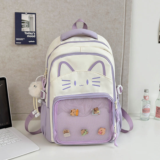 Korean Version Cartoon Large Capacity Casual Backpack - Dana Fashion
