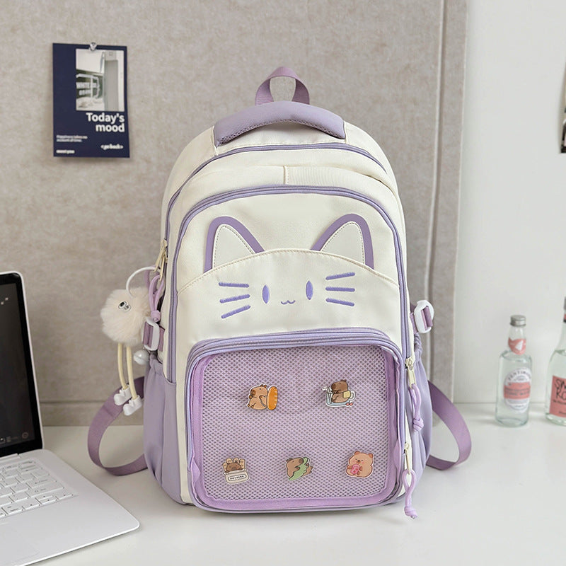 Korean Version Cartoon Large Capacity Casual Backpack - Dana Fashion