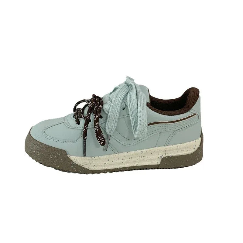 Sports And Leisure Korean Style Versatile Platform Student Sneakers - DanaFashionstore