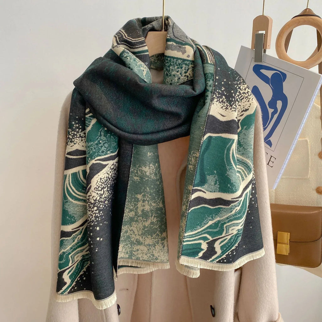 Style Double-sided Thickened Warm Scarf - DanaFashionstore