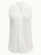 Plus Size Women's Elegant Sleeveless Blouse - DanaFashionstore