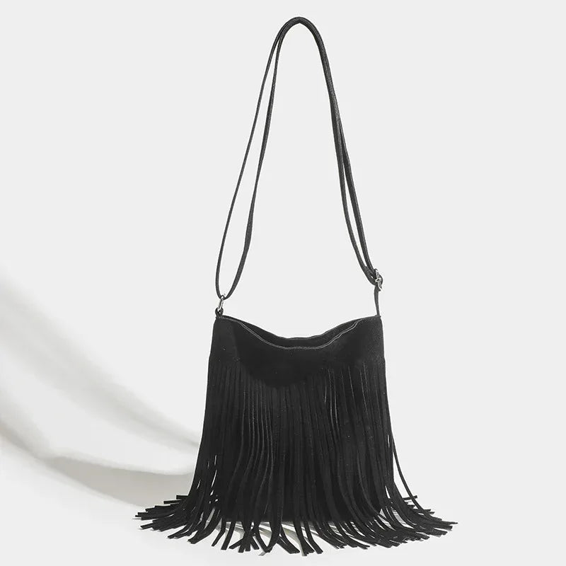 Artistic Tassel Simple And Popular Shoulder Bag - DanaFashionstore