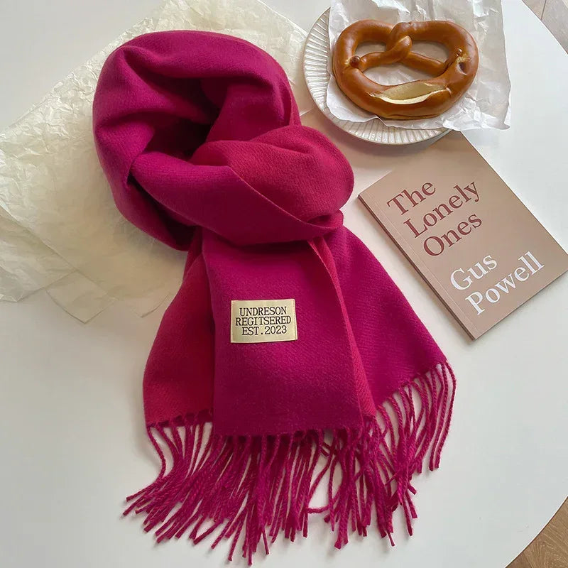 New Scarf Autumn And Winter Popular Color Matching Cashmere Scarf For Women - DanaFashionstore