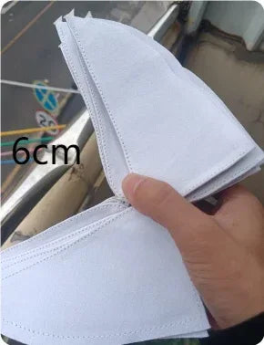 Silvery white 6cm Heel