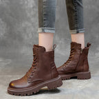 Martin Boots Women's British Style Short Boots - DanaFashionstore