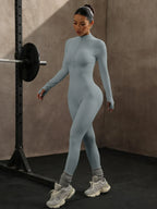 Yoga Bodysuit 2026 - Long Sleeve Seamless Tight One-Piece Suit - DanaFashionstore