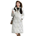 Detachable Hat Cotton-padded Coat Women's Mid-length Winter - DanaFashionstore