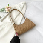 Diamond Plaid Underarm Small Square Bag For Women - DanaFashionstore