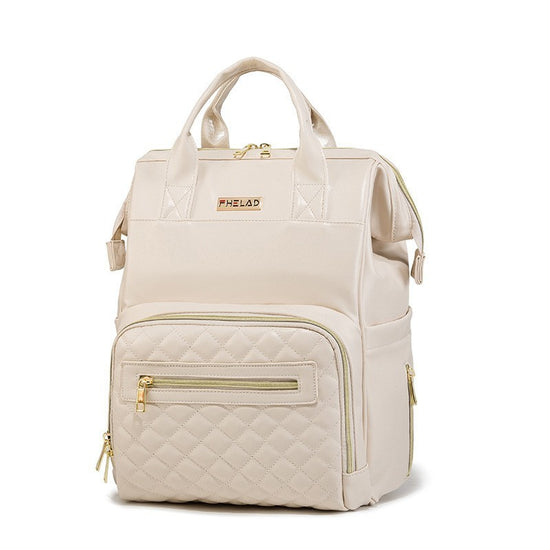 Solid Color Waterproof Fashion All-match Portable Backpack - Dana Fashion
