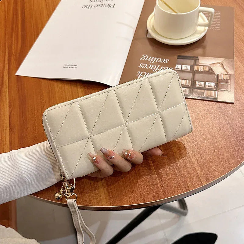 Rhombus Wallet Women's Long European And American Fashion - DanaFashionstore
