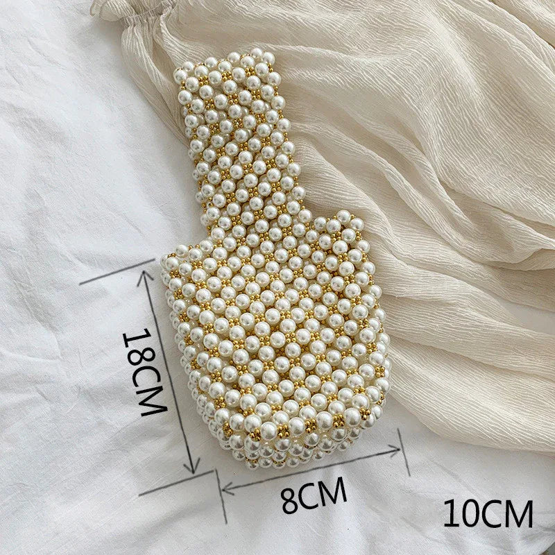 Pearl Bag Female Messenger Bag Wild Mini Retro Western Style Pearl - DanaFashionstore