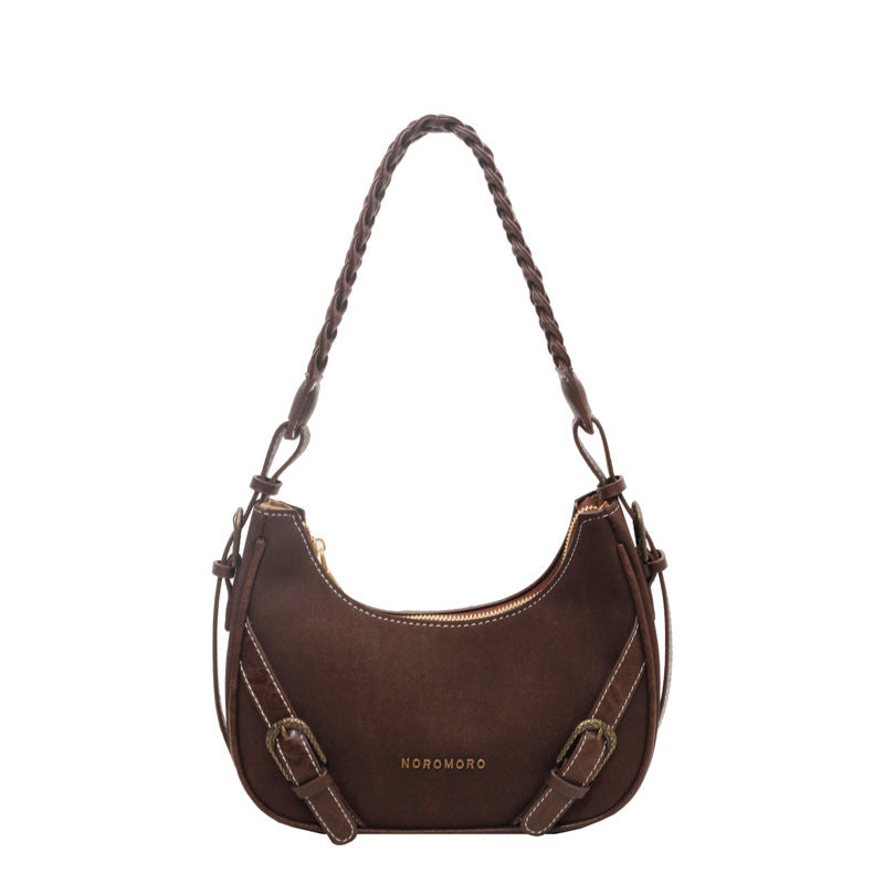 Retro Underarm Baguette Shoulder Selenodont Bag - Dana Fashion