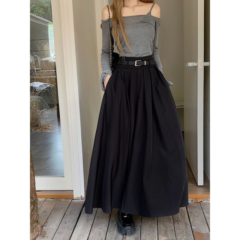 Fashion Personality Retro Suit Skirt For Women