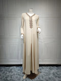 Middle East Muslim Women's Swing Dress - Elegant Modest Fashion - DanaFashionstore