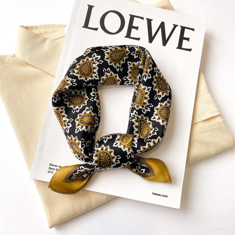 Fashion Lady Sunflower Vintage Scarf - DanaFashionstore