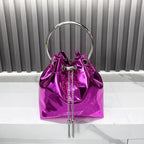 Women's Metallic Chain Shoulder Messenger Bag - DanaFashionstore