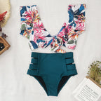 Women's Flounced Bikini Split Swimsuit - DanaFashionstore