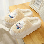 Thick Plush Cute Slippers Female Indoor - DanaFashionstore