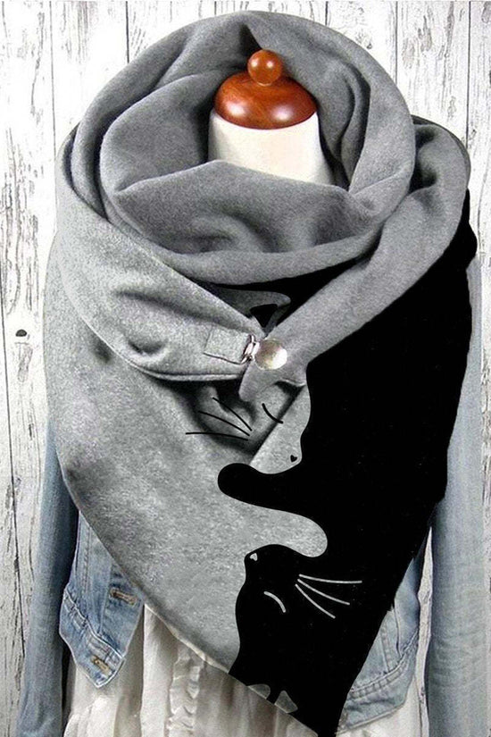 Women's Fashion Leisure Warm Clip Scarf