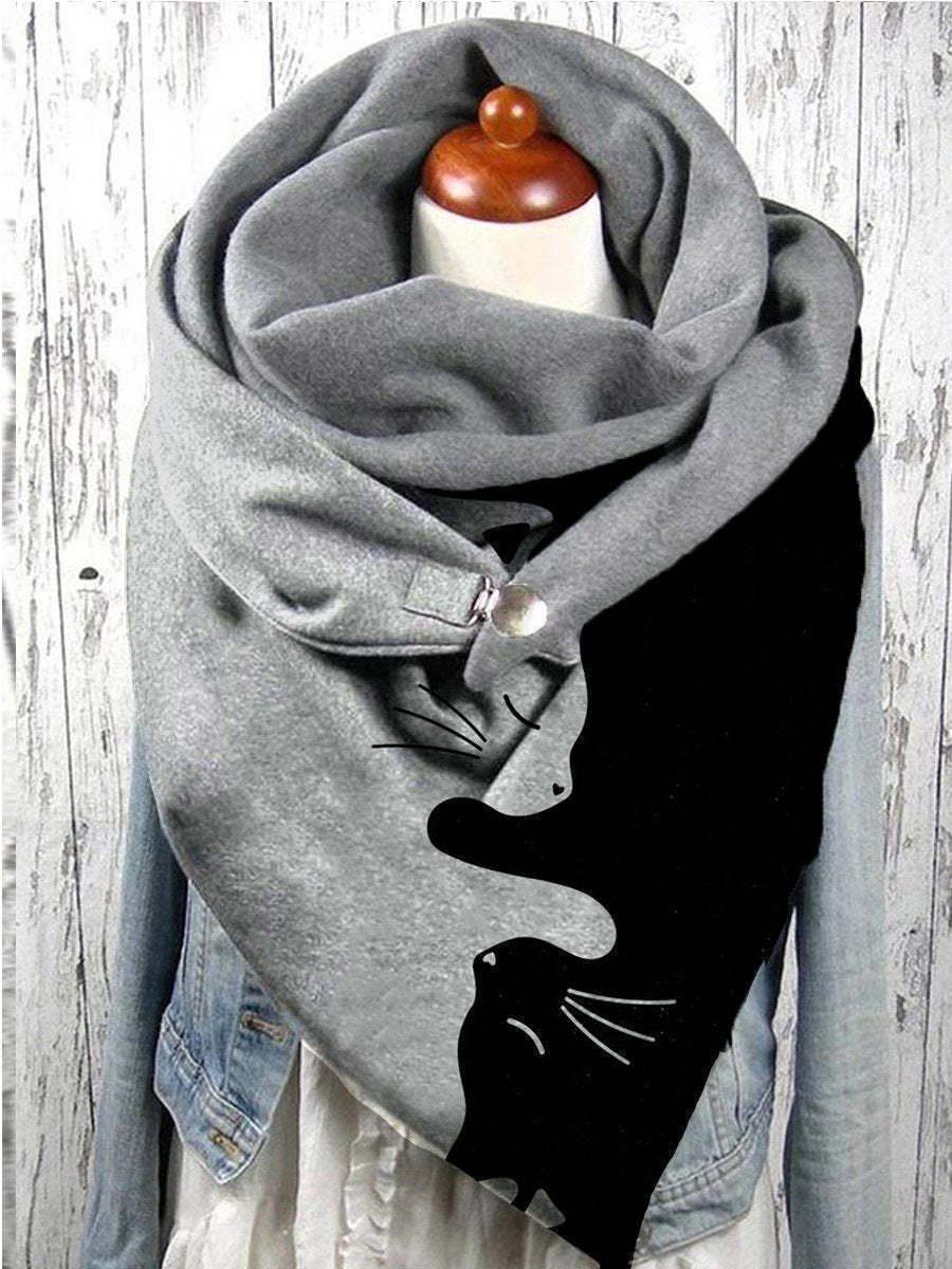 Women's Fashion Leisure Warm Clip Scarf - DanaFashionstore