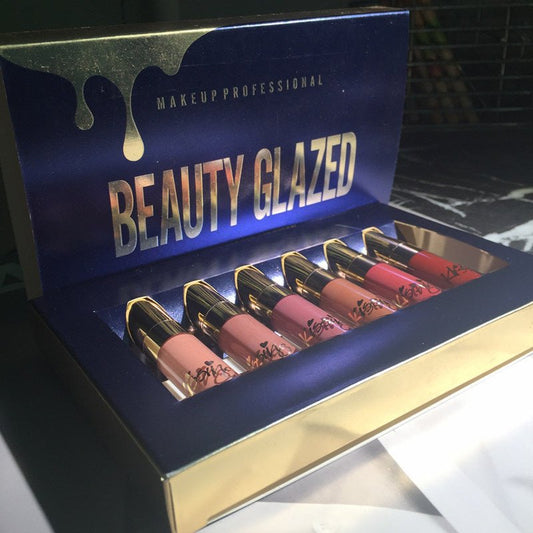 6Pcs/set Liquid Matte Lipstick Easy To Wear Long-lasting Lip $25.00 Dana Fashion Net content: Ten makeup 6Pcs/set Liquid Matte Lipstick Easy To Wear Long-lasting Lip