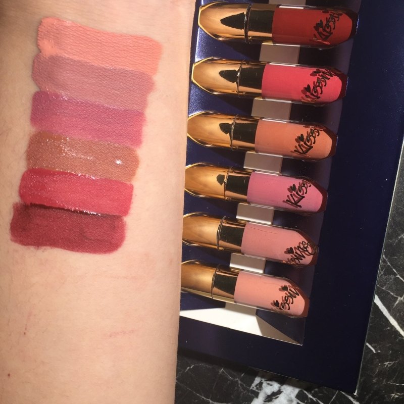 6Pcs/set Liquid Matte Lipstick Easy To Wear Long-lasting Lip $25.00 Dana Fashion Net content: Ten makeup 6Pcs/set Liquid Matte Lipstick Easy To Wear Long-lasting Lip