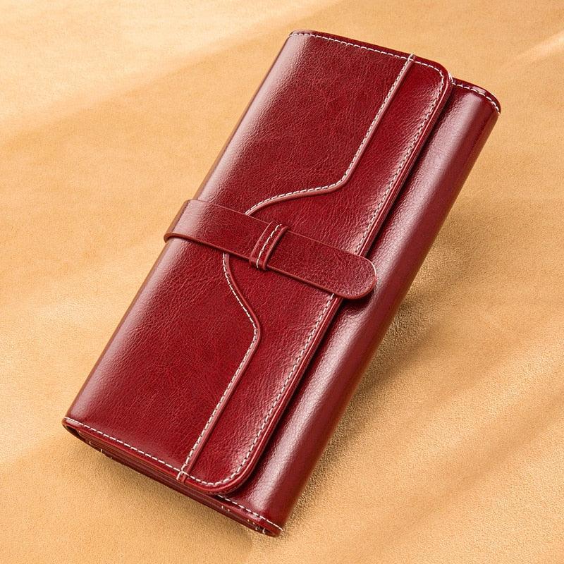 Large capacity leather hand bag - DanaFashionstore