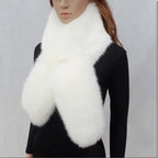 Faux Fur Rabbit Fox Collar Shawl - DanaFashionstore