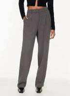 High Waist Straight Trousers With Pockets Wide Leg Casual Pants For Women - DanaFashionstore