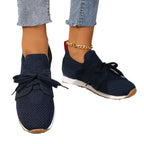 Women's Comfortable Fly Woven Mesh Lace-up Casual Shoes - DanaFashionstore