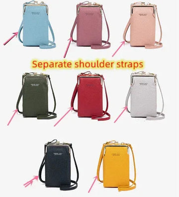 Shoulder strap purple