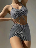 Women's High Waist Split Bikini Swimsuit - DanaFashionstore