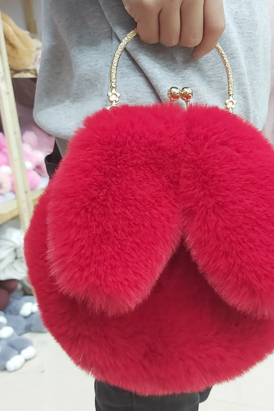 Fashion chain ear plush handbag - DanaFashionstore