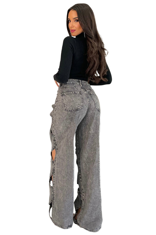 Casual Love Twist Jeans For Women
